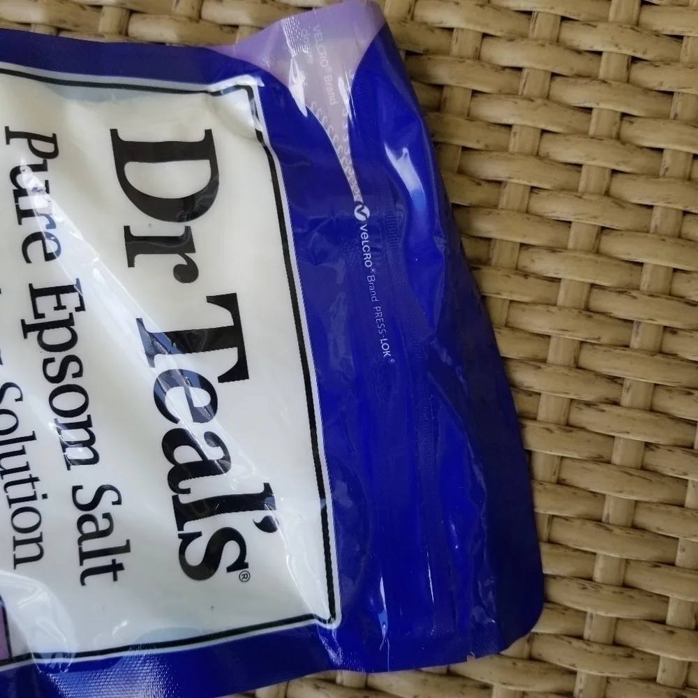 Dr. Teals Epsom Salt Lavender 3LB Bag Purple Bath Soak